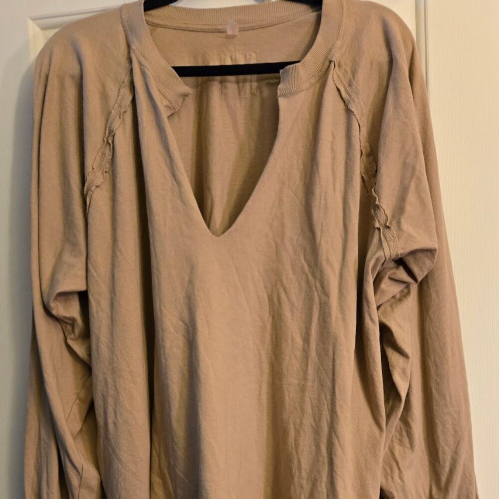 Free People Oversized Cotton Top